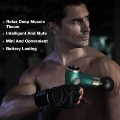 Tragbare elektrische Massagepistole – Mini-Muskelentspannungsmassagegerät