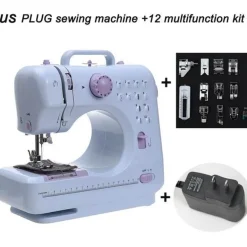 Tragbare elektrische Mini-Nähmaschine – einfache Verwendung auf Reisen