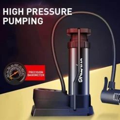 Tragbare Fahrradreifenpumpe – einfach zu bedienende Pedalpumpe