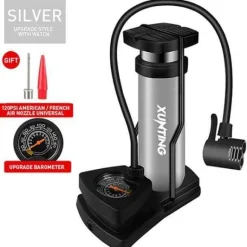 Tragbare Fahrradreifenpumpe – einfach zu bedienende Pedalpumpe