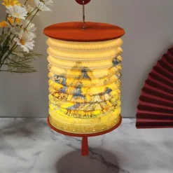 Tragbare Faltlaterne - Camping- und Outdoor-Licht