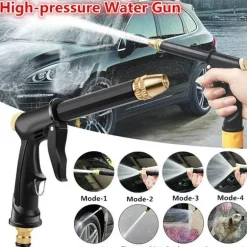 Tragbare Hochdruck-Wasserpistole – Einstellbare, leicht zu reinigende Spritzpistole