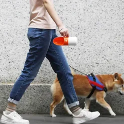 Tragbare Hundewasserflasche – Reise-Trinkflasche für Haustiere