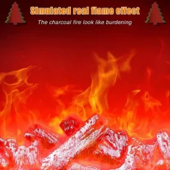 Tragbare Kamin-Nachtlampe – Inferno-Design