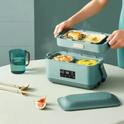 Tragbare Lunchbox mit 3 Schichten – versiegelter Frischhaltebehälter für Lebensmittel