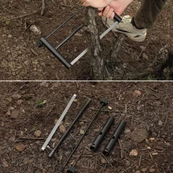 Tragbare Mini-Überlebenssäge – Multifunktionales Klappwerkzeug