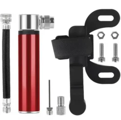 Tragbare Mini-Fahrradpumpe aus Aluminium – kompakte Fahrradluftpumpe