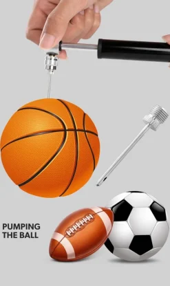 Tragbare Mini-Fahrradpumpe aus Aluminium – kompakte Fahrradluftpumpe