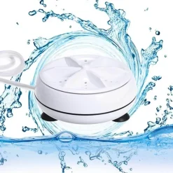 Tragbare Mini-Ultraschallwaschmaschine – Kompakte Wäschelösung