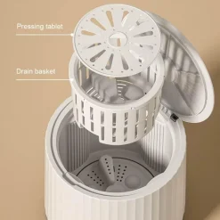 Tragbare Mini-Waschmaschine – 4 l Turbo-Waschmaschine