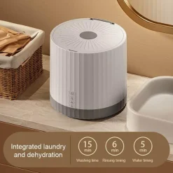 Tragbare Mini-Waschmaschine – 4 l Turbo-Waschmaschine