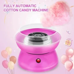Tragbare Mini-Zuckerwattemaschine – Süßigkeitenmaschine für Kinder