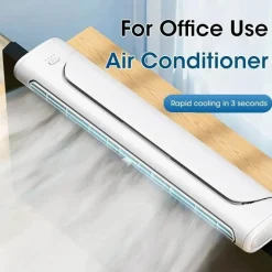 Tragbare, per USB wiederaufladbare Mini-Klimaanlage – Clip-On-Kühler