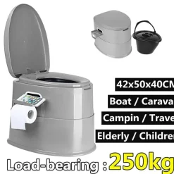 Tragbare Reisetoilette - Kompakte Toilette für Senioren