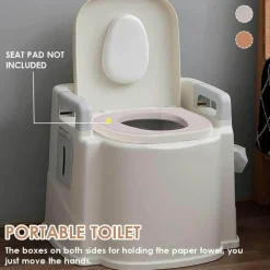 Tragbare Reisetoilette – Leichtes, kompaktes Design für Senioren