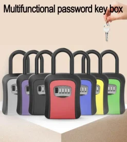Tragbare Schlüsselaufbewahrungsbox - Reisepasswort-Organizer
