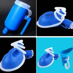 Tragbare Toilette für Senioren – Mobilitätshilfe mit großem Fassungsvermögen