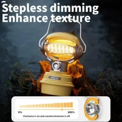 Tragbare wasserdichte Campinglampe – Leuchtlicht für den Außenbereich