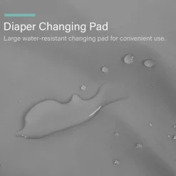 Tragbare wasserdichte Wickelunterlage - 3-in-1-Babymatte