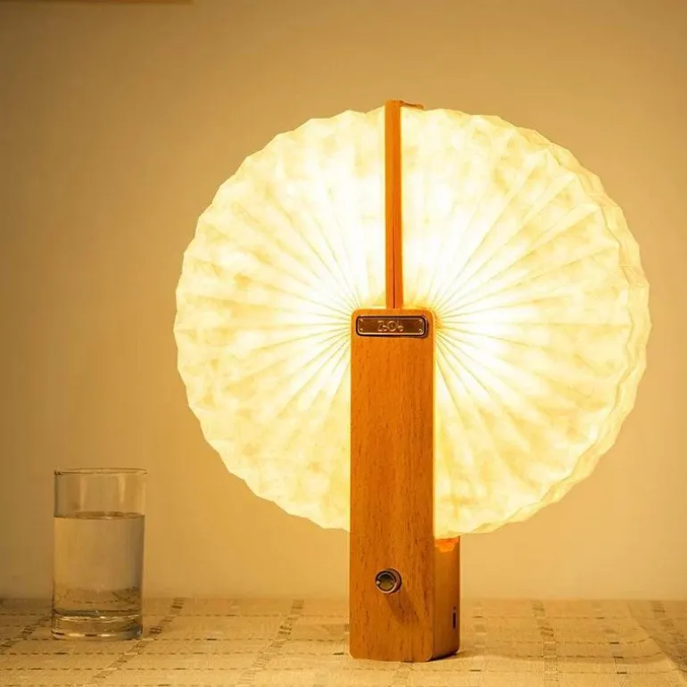 Tragbare wiederaufladbare Glow Sphere-Tischlampe - 360-Grad-LED-Stimmungslicht