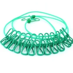 Tragbare winddichte Wäscheleine – Camping-Trockenseil