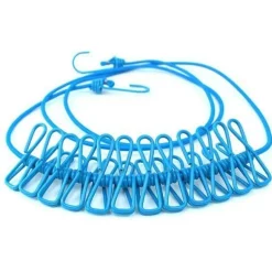 Tragbare winddichte Wäscheleine – Camping-Trockenseil