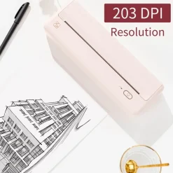 Tragbarer A4-Wireless-Drucker – Kompakter Drucker im Taschenformat