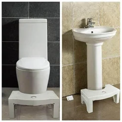 Tragbarer Bade-Fußhocker – Tritthocker für das Badezimmer