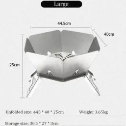 Tragbarer Camping-BBQ-Grill – Abenteuerbereiter Outdoor-Grill