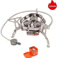 Tragbarer Camping-Gaskocher - Adventurer Chef Outdoor Cooking Flame