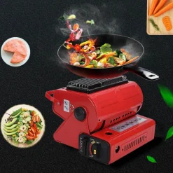 Tragbarer Camping-Gaskocher – Kompakter Outdoor-Kochherd