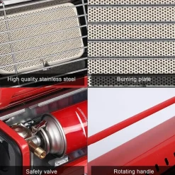 Tragbarer Camping-Gaskocher – Kompakter Outdoor-Kochherd