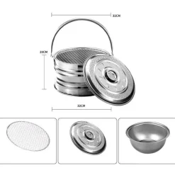 Tragbarer Campingkocher - Outdoor-BBQ-Grill