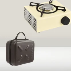 Tragbarer Campingkocher - Einzelbrenner zum Kochen im Freien