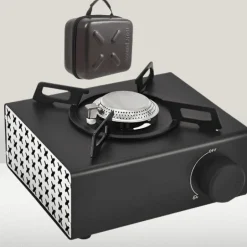 Tragbarer Campingkocher - Einzelbrenner zum Kochen im Freien