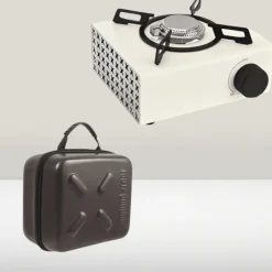 Tragbarer Campingkocher - Einzelbrenner zum Kochen im Freien