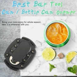 Tragbarer Dosenschneider-Flaschenöffner - Wiederverwendbares Werkzeug