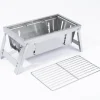 Tragbarer Edelstahlgrill - Faltbarer Campingkocher