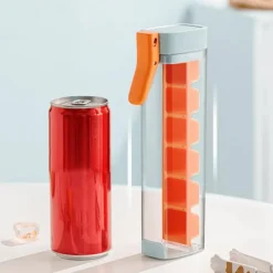 Tragbarer Eisbereiter - Kompakte 6-Würfel-Eismaschine