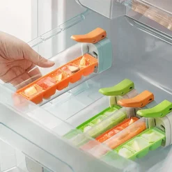 Tragbarer Eisbereiter - Kompakte 6-Würfel-Eismaschine