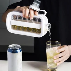 Tragbarer Eiswürfelbereiter mit Deckel – perfekt für Veranstaltungen im Freien