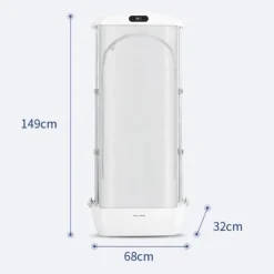 Tragbarer elektrischer Dampftrockner - Faltbare Bügelmaschine