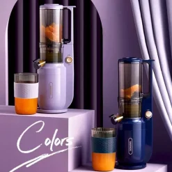 Tragbarer elektrischer Mixer mit Kaltpressung