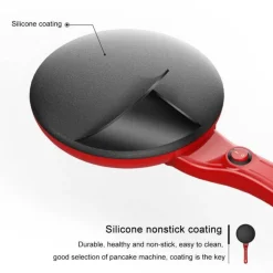 Tragbarer elektrischer Pfannkuchenmacher – Crêpe-Maschine für die Hausmannskost