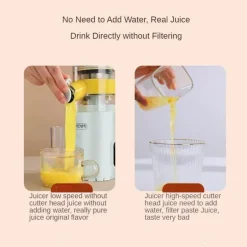 Tragbarer Entsafter – Schneller und einfacher Saftmacher