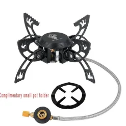 Tragbarer, faltbarer Gaskocher – Outdoor-Klauenbrenner