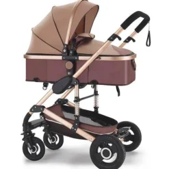 Tragbarer, faltbarer 3-in-1-Kinderwagen – Hochformat-Design mit zwei Richtungen