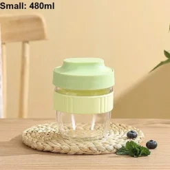 Tragbarer Frühstücksbecher mit Löffel – Vorratsbehälter für Lebensmittel für Studenten und Picknicks