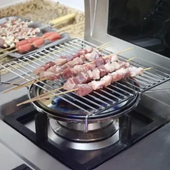 Tragbarer Gasgrill-Herdständer – Camping-Grillzubehör