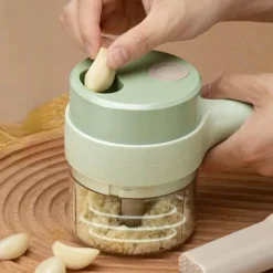 Tragbarer Gemüseschneider-Mixer - 2-in-1-Küchengerät